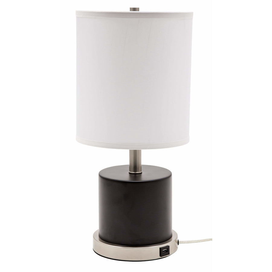 House Of Troy Table Lamps Rupert Table Lamp by House Of Troy RU752-BLK