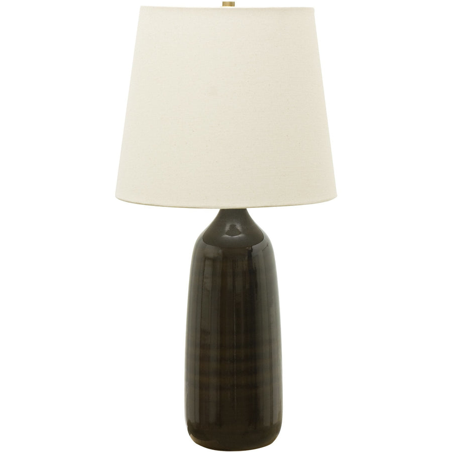 House Of Troy Table Lamps Scatchard Stoneware Table Lamp by House Of Troy GS101-BR