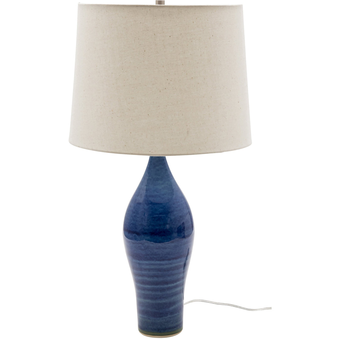 House Of Troy Table Lamps Scatchard Stoneware Table Lamp by House Of Troy GS170-BG