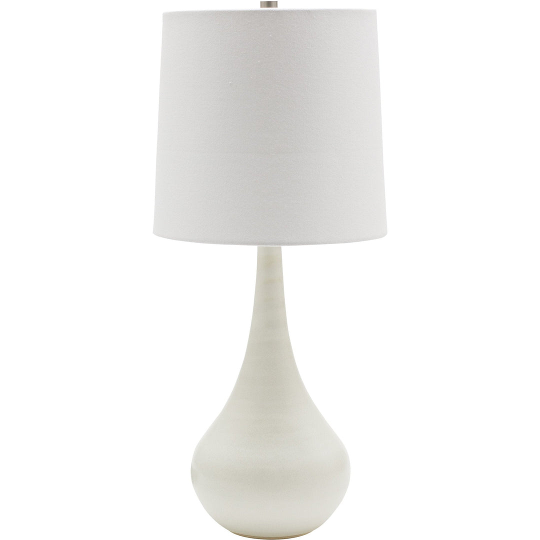 House Of Troy Table Lamps Scatchard Stoneware Table Lamp by House Of Troy GS180-WM