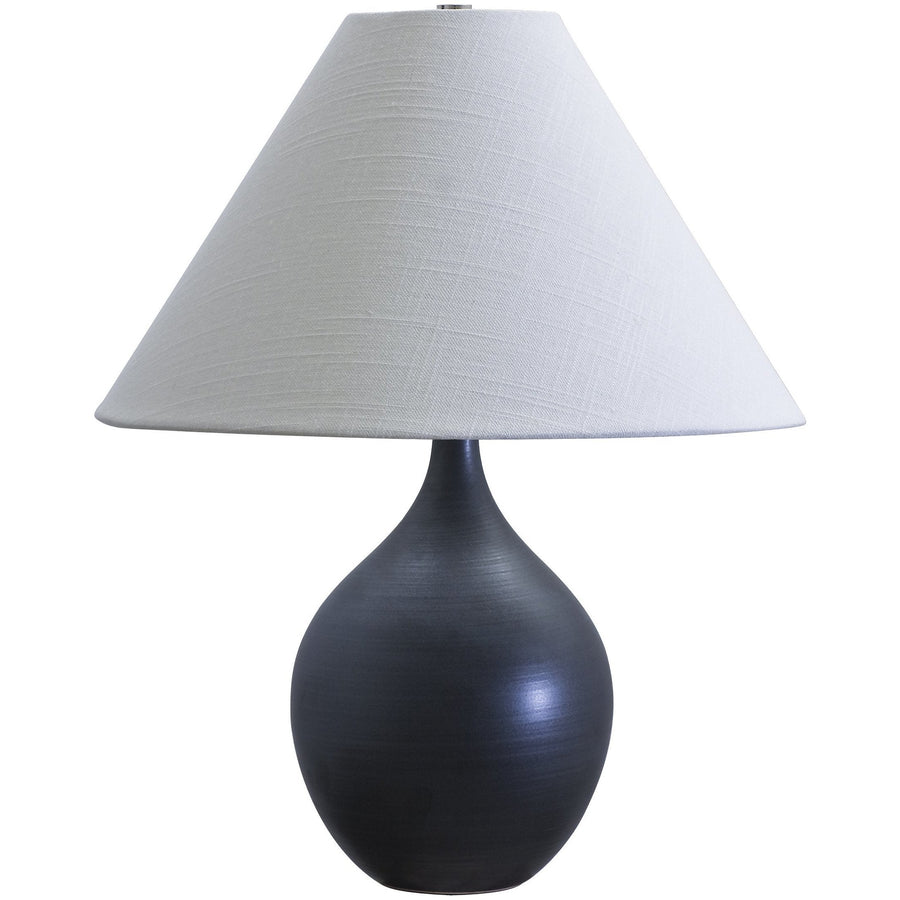 House Of Troy Table Lamps Scatchard Stoneware Table Lamp by House Of Troy GS200-BM