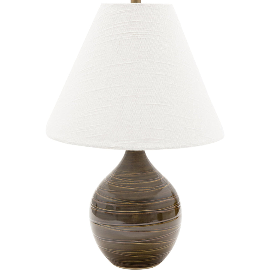 House Of Troy Table Lamps Scatchard Stoneware Table Lamp by House Of Troy GS200-SBR