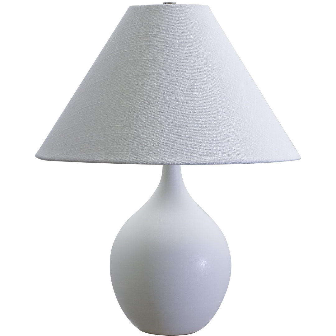 House Of Troy Table Lamps Scatchard Stoneware Table Lamp by House Of Troy GS200-WM