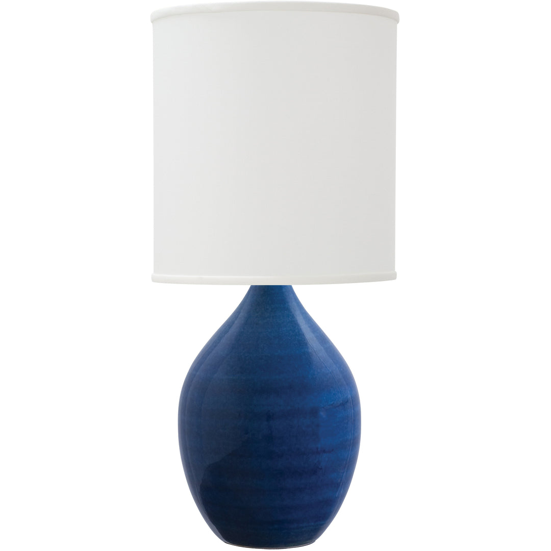 House Of Troy Table Lamps Scatchard Stoneware Table Lamp by House Of Troy GS201-BG