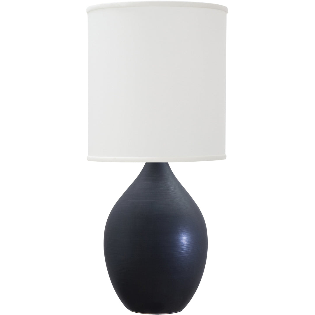 House Of Troy Table Lamps Scatchard Stoneware Table Lamp by House Of Troy GS201-BM