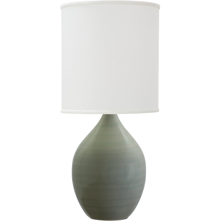 House Of Troy Table Lamps Scatchard Stoneware Table Lamp by House Of Troy GS201-CG