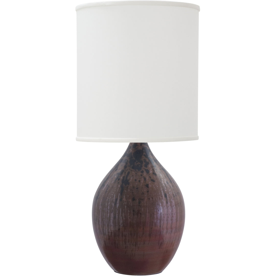 House Of Troy Table Lamps Scatchard Stoneware Table Lamp by House Of Troy GS201-DR
