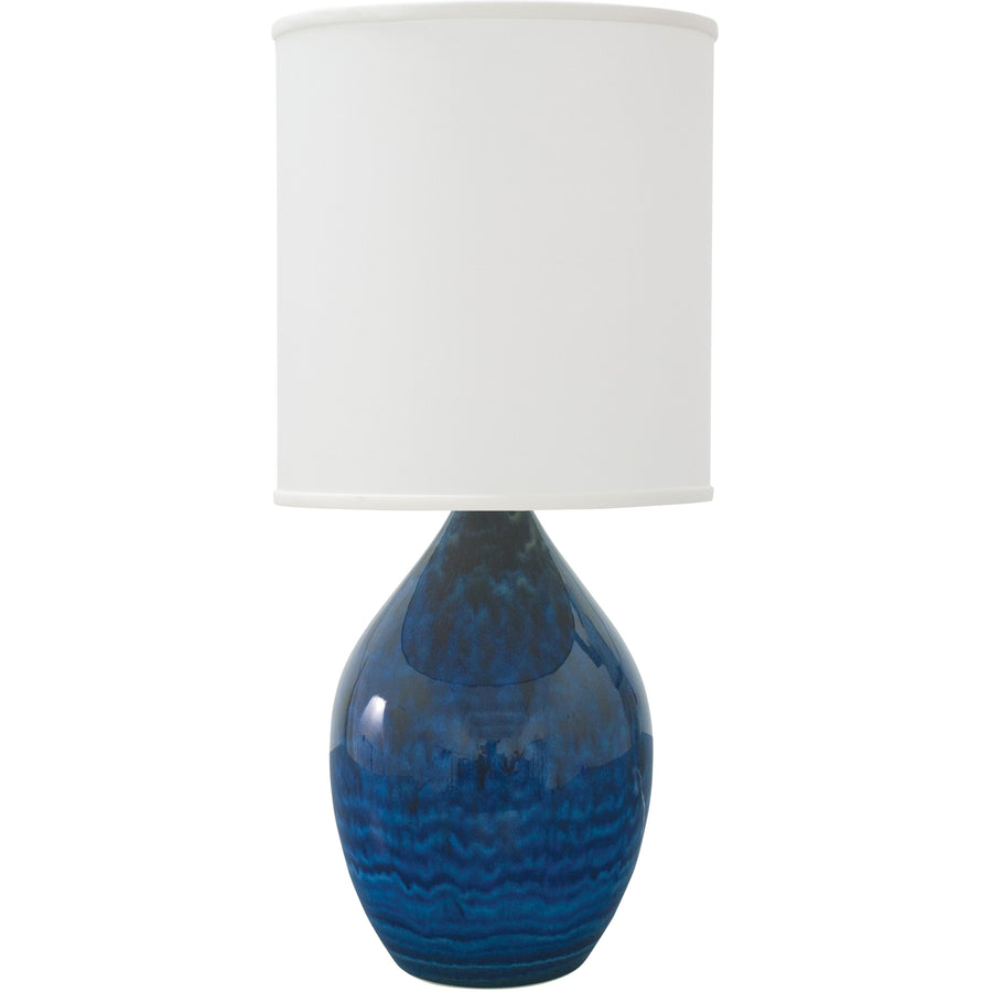House Of Troy Table Lamps Scatchard Stoneware Table Lamp by House Of Troy GS201-MID