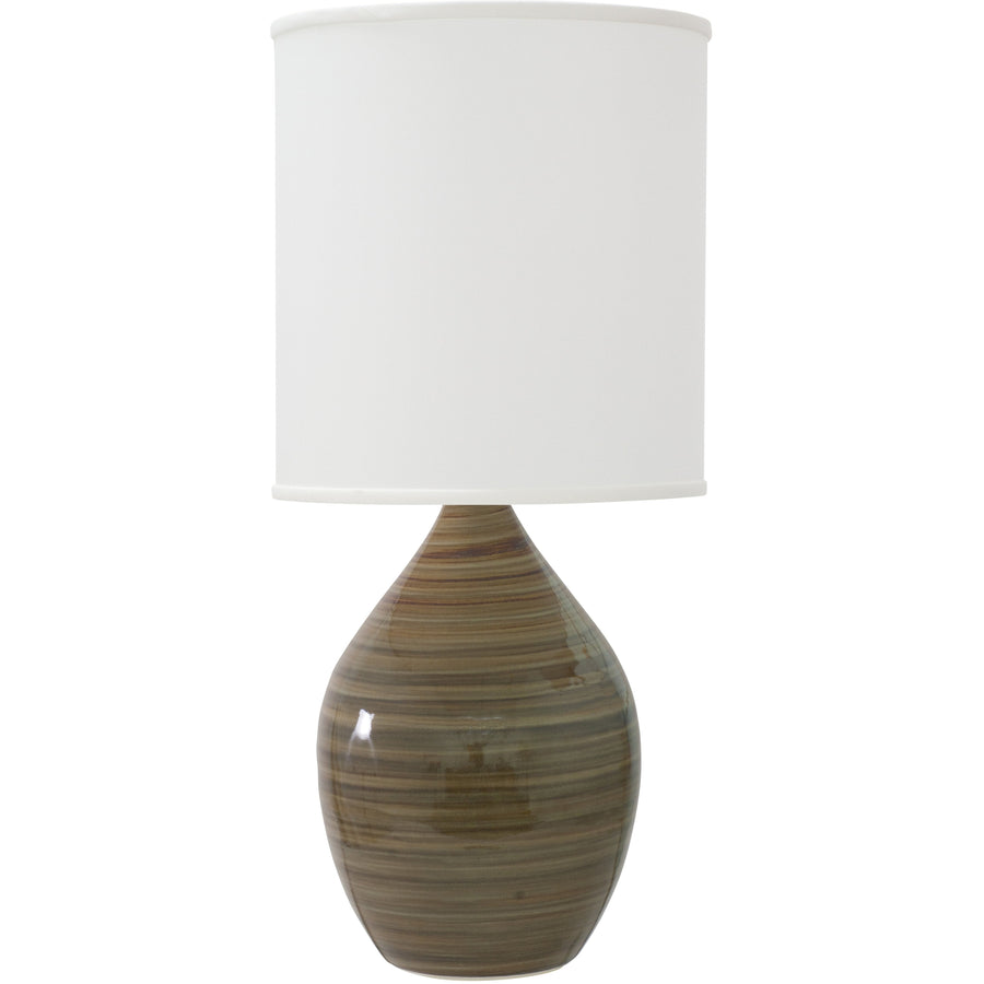 House Of Troy Table Lamps Scatchard Stoneware Table Lamp by House Of Troy GS201-TE