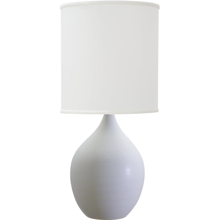 House Of Troy Table Lamps Scatchard Stoneware Table Lamp by House Of Troy GS201-WM