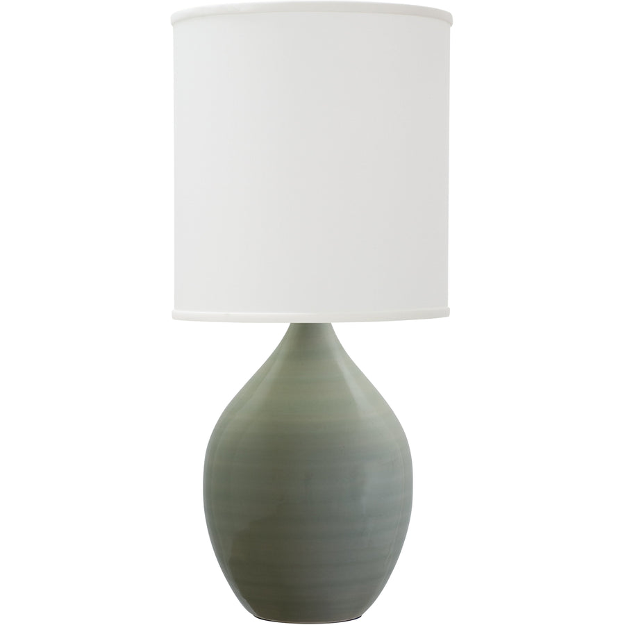 House Of Troy Table Lamps Scatchard Stoneware Table Lamp by House Of Troy GS301-CG