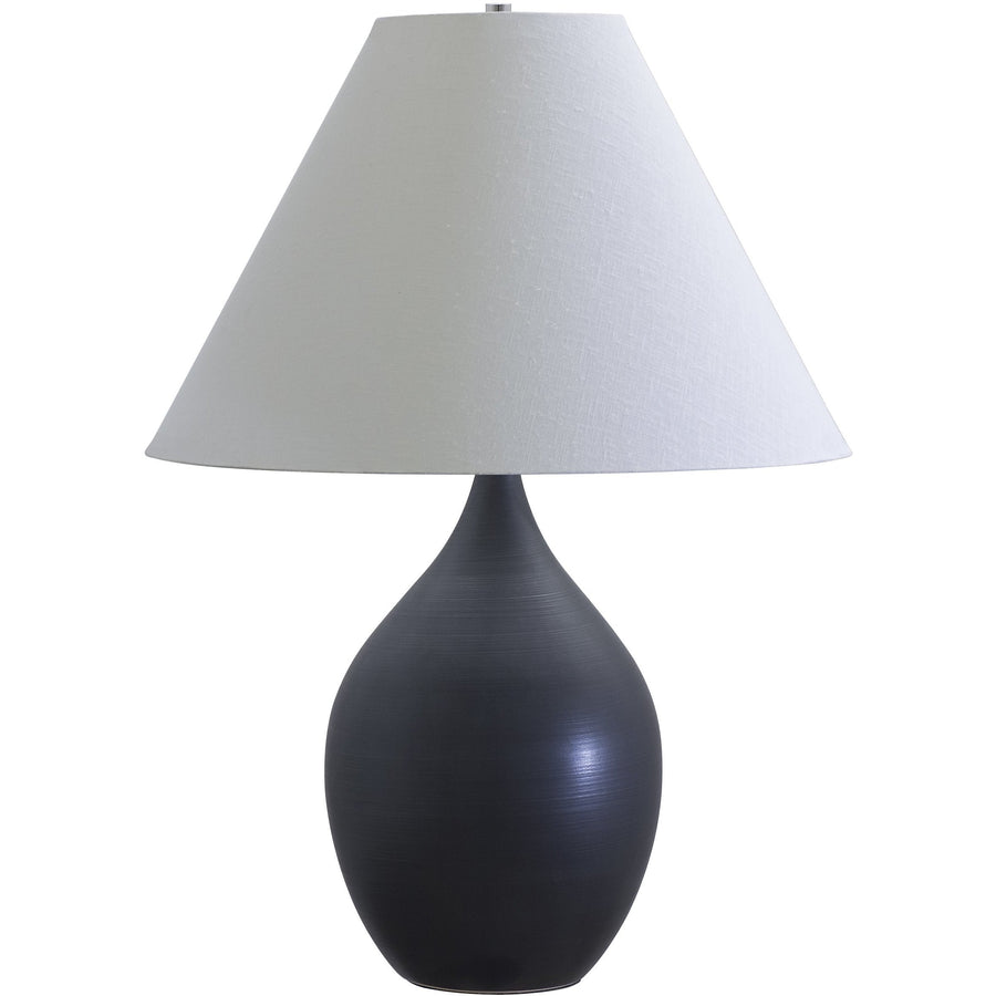 House Of Troy Table Lamps Scatchard Stoneware Table Lamp by House Of Troy GS400-BM