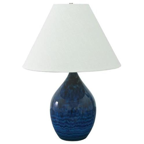 House Of Troy Table Lamps Scatchard Stoneware Table Lamp by House Of Troy GS400-MID