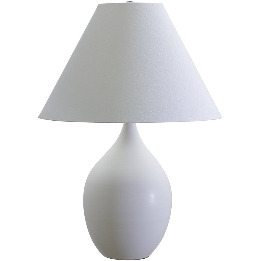 House Of Troy Table Lamps Scatchard Stoneware Table Lamp by House Of Troy GS400-WM