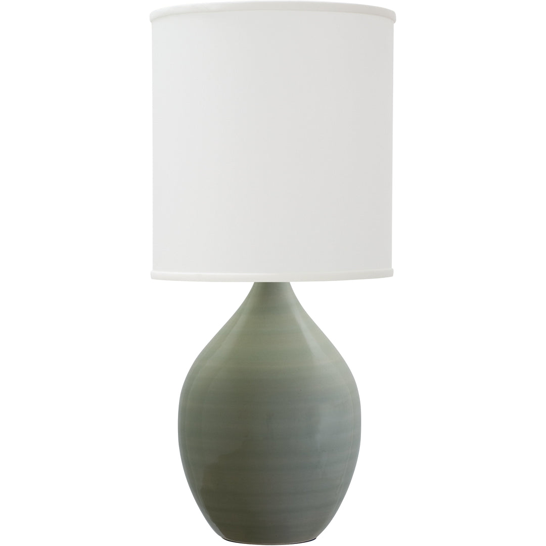 House Of Troy Table Lamps Scatchard Stoneware Table Lamp by House Of Troy GS401-CG