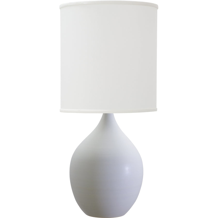 House Of Troy Table Lamps Scatchard Stoneware Table Lamp by House Of Troy GS401-WM