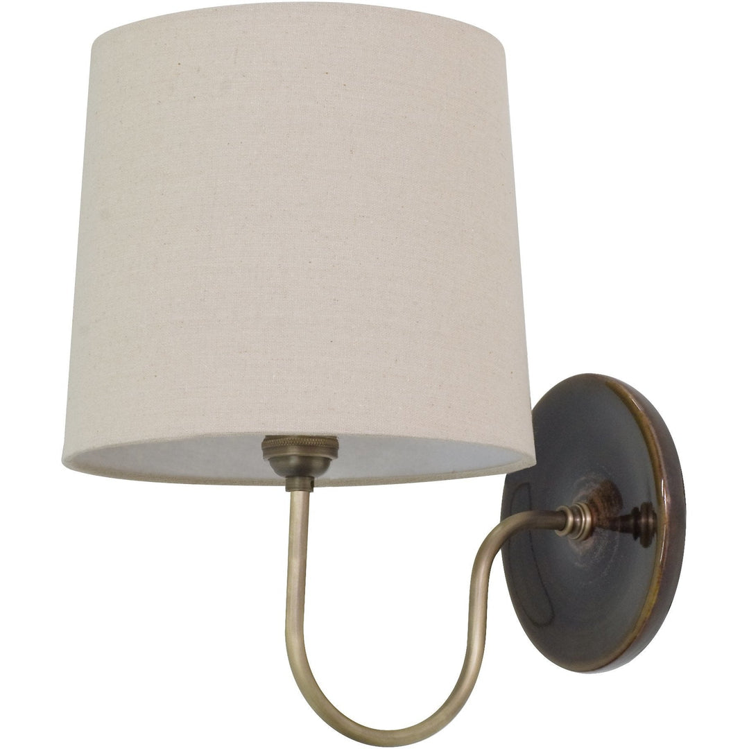 House Of Troy Wall Lamps Scatchard Stoneware Wall Lamp by House Of Troy GS725-BR