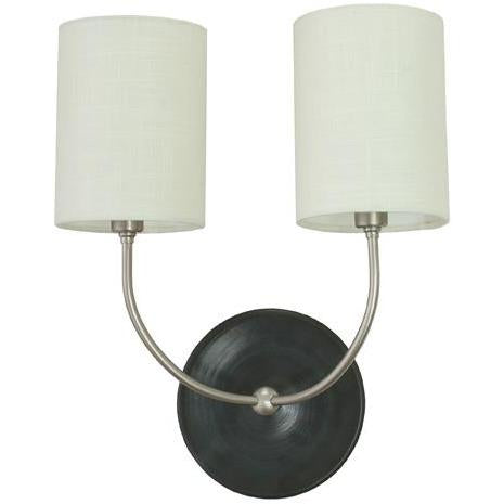 House Of Troy Wall Lamps Scatchard Stoneware Wall Lamp by House Of Troy GS775-2-SNBM