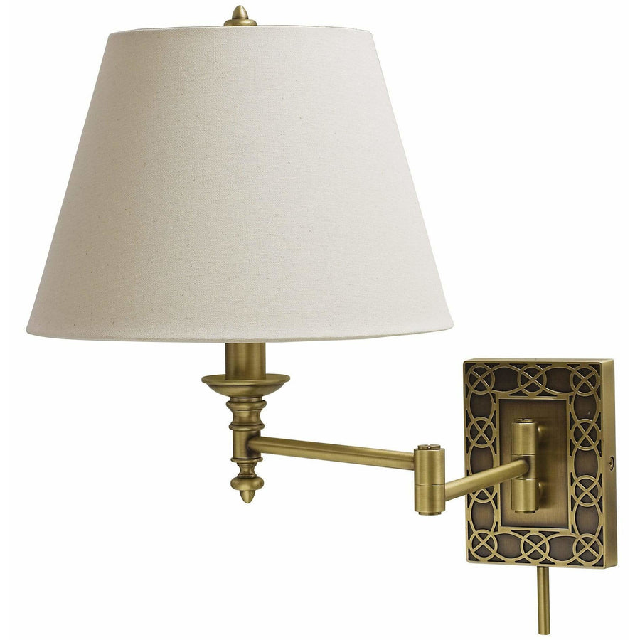 House Of Troy Wall Lamps Swing Arm Wall Lamp by House Of Troy WS763-AB
