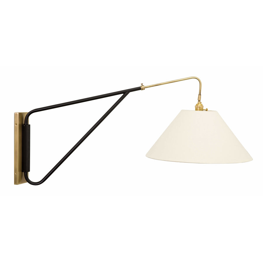 House Of Troy Wall Lamps Wall Swing Arm Wall Lamp by House Of Troy WS731-ABBLK