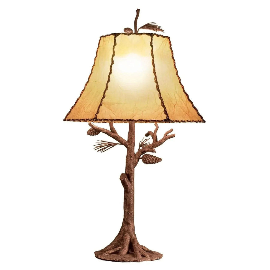 Kalco Lighting Ponderosa 1 Light Table Lamp 872 Chandelier Palace