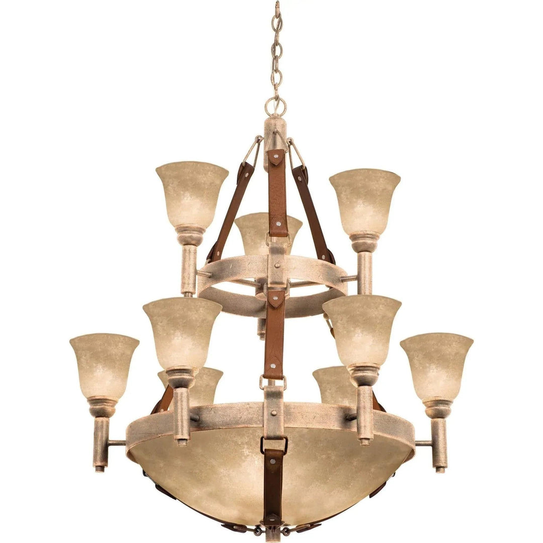 Kalco Lighting Rodeo Drive 9 Light Chandelier 4649 Chandelier Palace