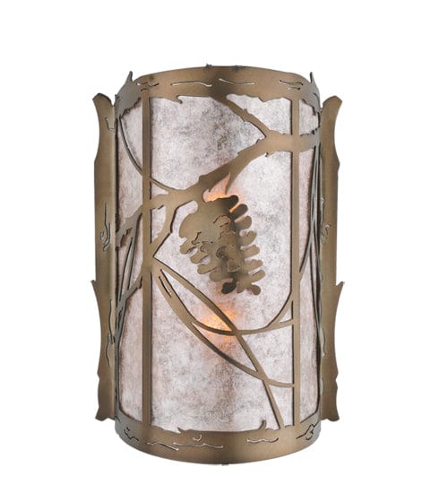 Meyda Lighting 10"W Whispering Pines Wall Sconce 108002 Chandelier Palace