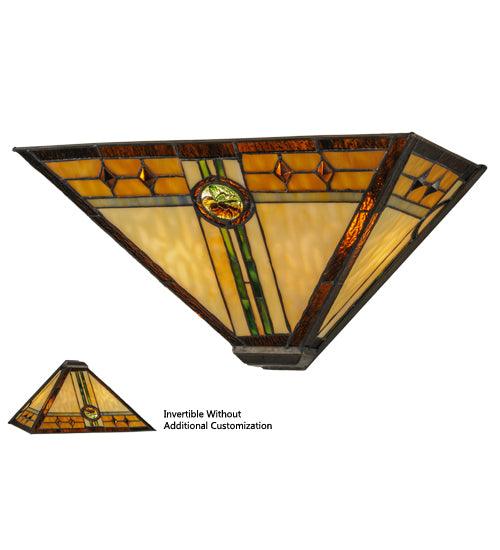 Meyda Lighting 16"W Carlsbad Mission Wall Sconce 146985 Chandelier Palace