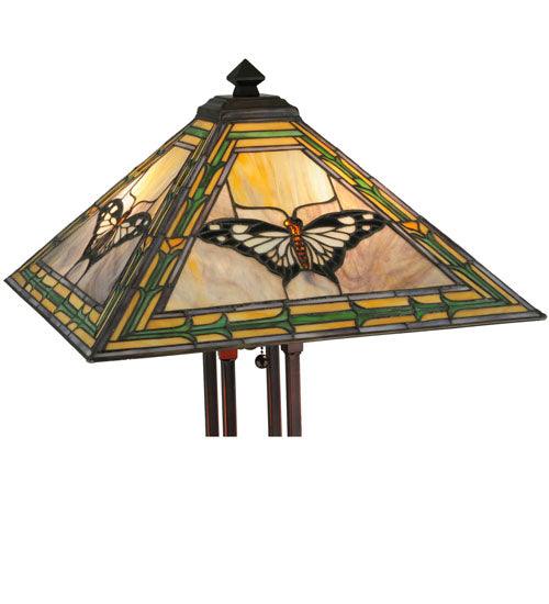 Meyda Lighting 17.5"Sq Butterfly Shade 139053 Chandelier Palace