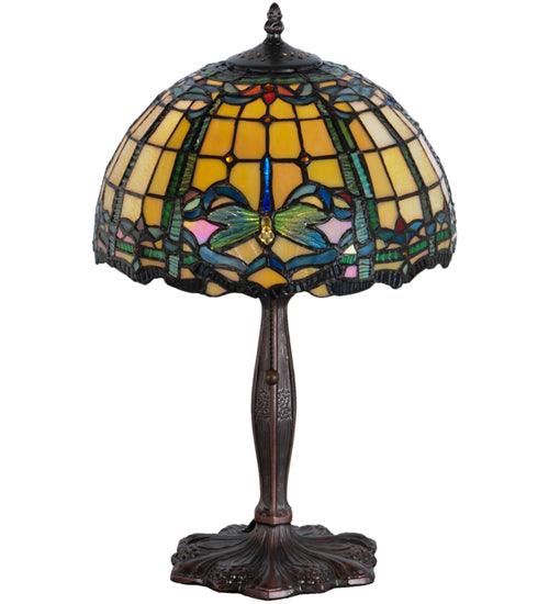 Meyda Lighting 19"H Dragonfly Trellis Accent Lamp 138586 Chandelier Palace