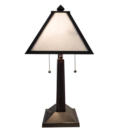 Meyda Lighting 20"H Winter Pine Table Lamp 182011 Chandelier Palace