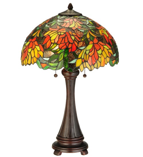 Meyda Lighting 25"H Lamella Table Lamp 138122 Chandelier Palace