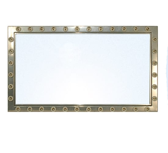 Meyda Lighting 51"W X 29"H Vanity Fair Illuminated Mirror 50969 Chandelier Palace