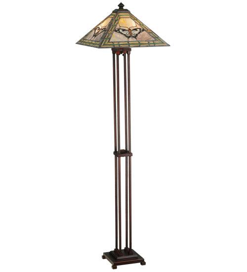 Meyda Lighting 63.75"H Butterfly Floor Lamp 140025 Chandelier Palace