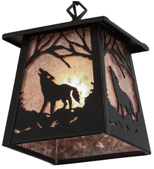 Meyda Lighting Wolf At Dawn Ceiling Fixture 150873 Chandelier Palace