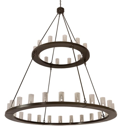 Meyda Lighting 72" Wide Loxley 36 Light Two Tier Chandelier 202215 Chandelier Palace