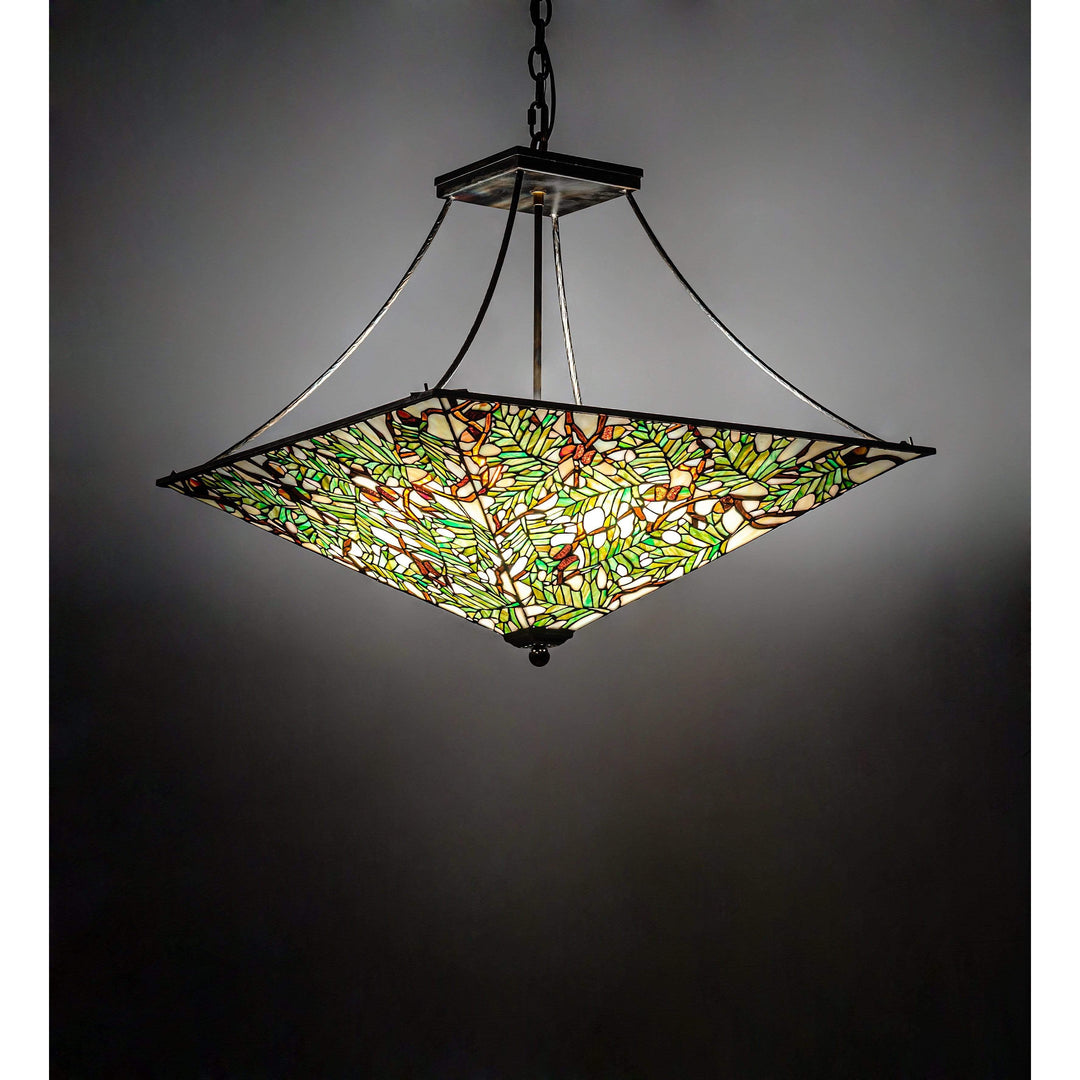 Meyda Lighting Ceiling Fixture, Inverted Pendants Default Acorn & Oak Leaf Ceiling Fixture By Meyda Lighting 226111