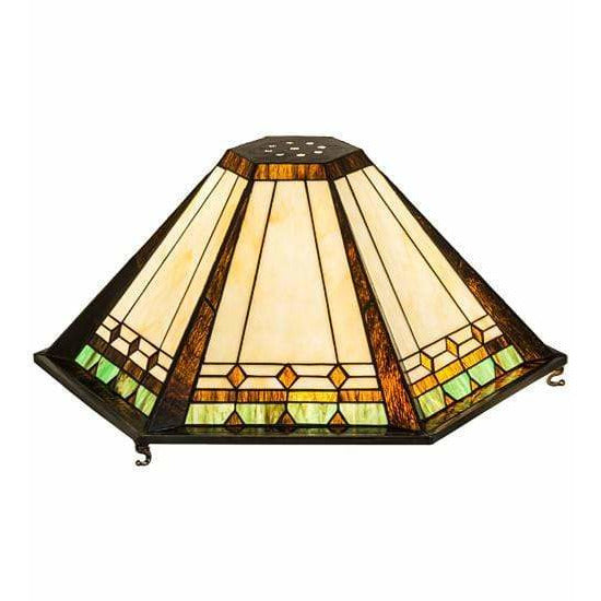 Meyda Lighting Shade Only, Copperfoil Default Albuquerque Shade Only By Meyda Lighting 173737