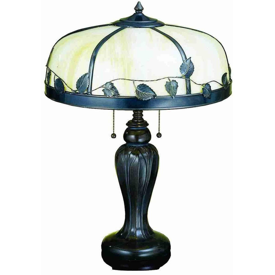 Meyda Lighting Table Lamps Default Arts & Crafts Poplar Table Lamps By Meyda Lighting 26904