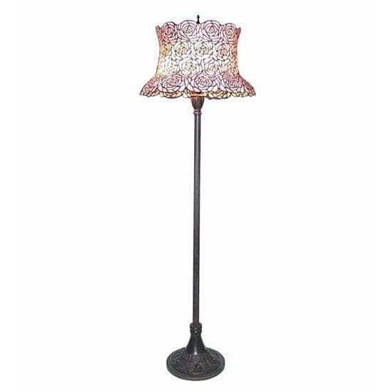 Meyda Lighting Floor Lamps, Default Blooming Rose Floor Lamps By Meyda Lighting 72160