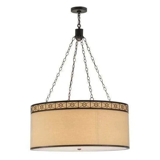 Meyda Lighting Cilindro Circle X Ceiling Fixture 150293 Chandelier Palace