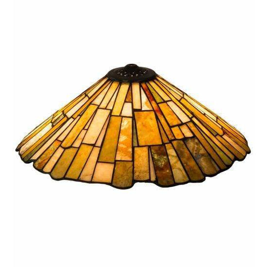Meyda Lighting Shade Only, Copperfoil Default Delta Jadestone Shade Only By Meyda Lighting 74019