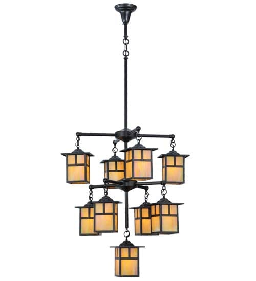 Meyda Lighting Hyde Park T Mission Ceiling Fixture 20814 Chandelier Palace