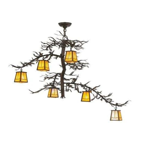 Meyda Lighting Pine Branch Valley View Ceiling Fixture 145308 Chandelier Palace
