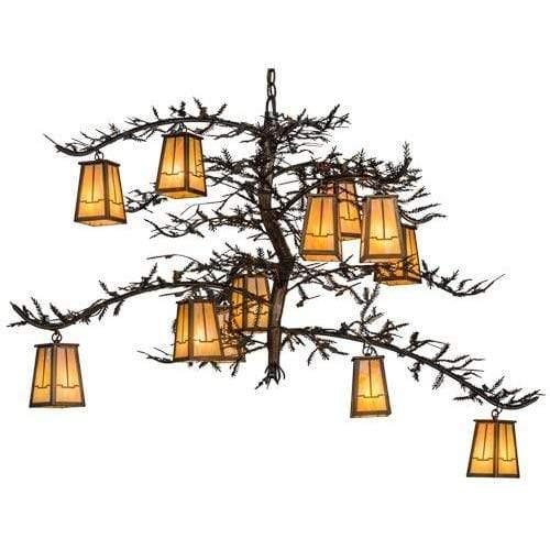 Meyda Lighting Pine Branch Valley View Ceiling Fixture 155019 Chandelier Palace
