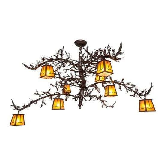 Meyda Lighting Pine Branch Valley View Ceiling Fixture 158067 Chandelier Palace