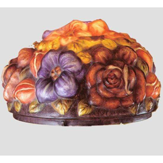 Meyda Lighting Shade Only, Puffy; Reverse Paint And Castle Collection Default Puffy Bouquet Shade Only By Meyda Lighting 23744