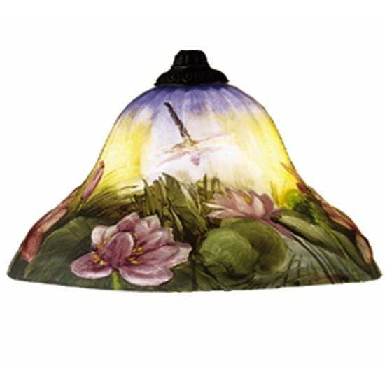 Meyda Lighting Shade Only, Puffy; Reverse Paint And Castle Collection Default Puffy Dragonfly Shade Only By Meyda Lighting 23710