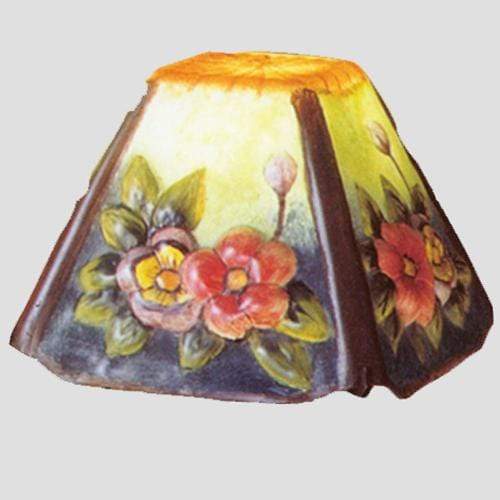 Meyda Lighting Shade Only, Puffy; Reverse Paint And Castle Collection Default Puffy Floral Shade Only By Meyda Lighting 23891