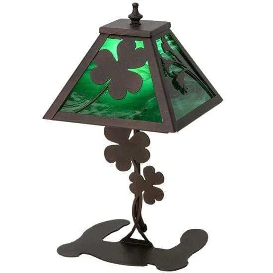 Meyda Lighting Shamrock Table Lamps 156586 Chandelier Palace